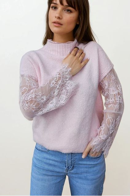 Afbeeldingen van Pull - Selected by My Wish - Js-  pink