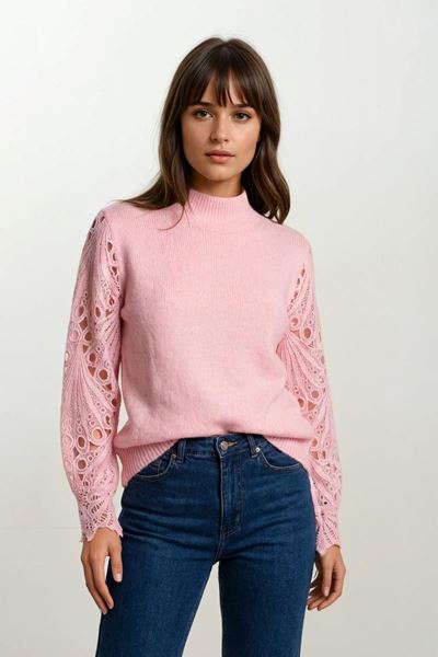 Afbeelding van Pull  - Selected by My Wish - 1517-Roze