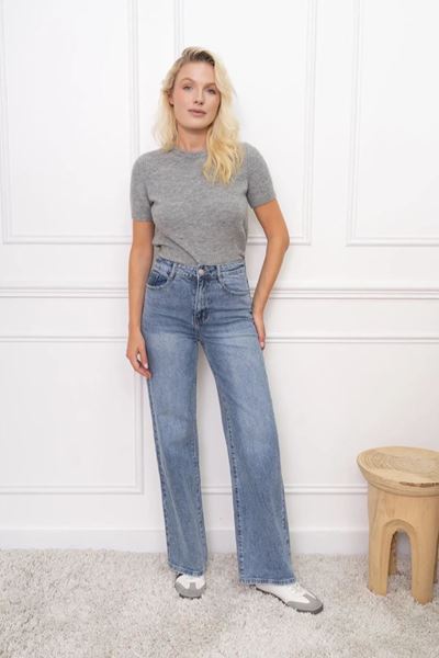 Afbeelding van Broek - Selected by My Wish - Y6876 - jeans