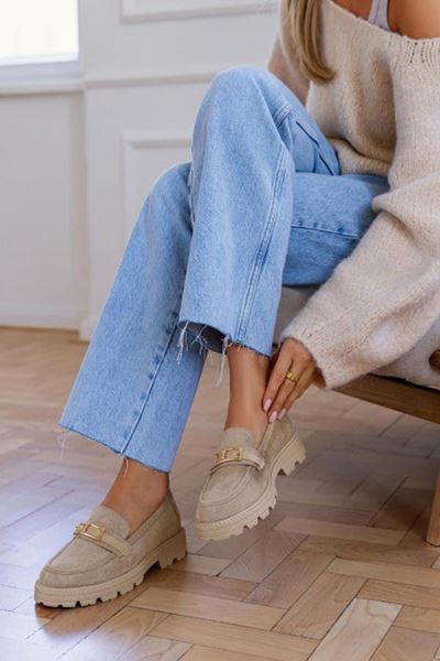 Mocasins- Selected by My Wish -Beige