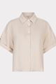 Picture of Blouse - Esqualo - SP26.10039 - light sand