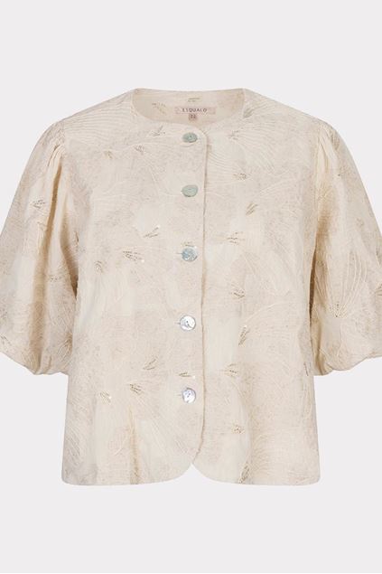 Picture of Top - Esqualo - SP26.28005 - ecru