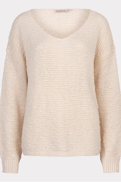Picture of Sweater - Esqualo - SP26.02020 - biscuit
