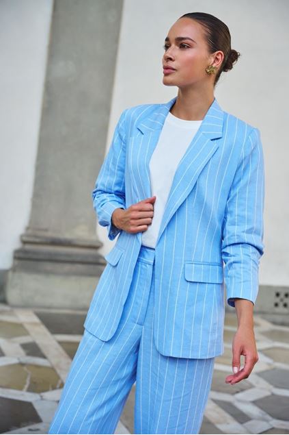 Afbeeldingen van Blazer - Esqualo - SP26.17005 - pacific blue