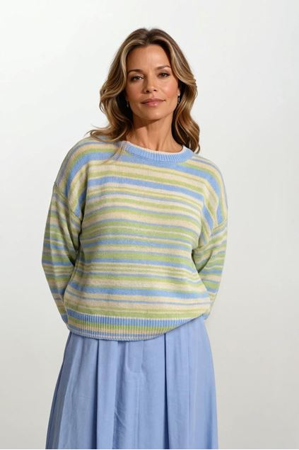 Afbeeldingen van Pull - Terra di Siena - Strepen lm - ec/mi/libl/ge