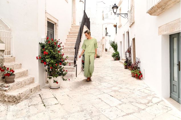 Afbeeldingen van Broek - Green ICE - Umisa - olive