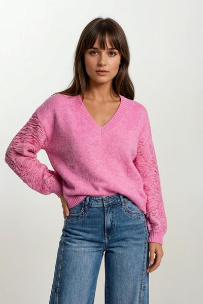 Afbeelding van Pull - Selected by My Wish  - YP2030 - fuchsia