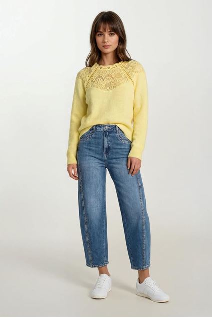 Afbeeldingen van Pull - Selected by My Wish  - BP298 - jaune