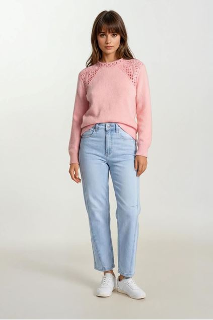 Afbeeldingen van Pull - Selected by My Wish  - BP297 - rose