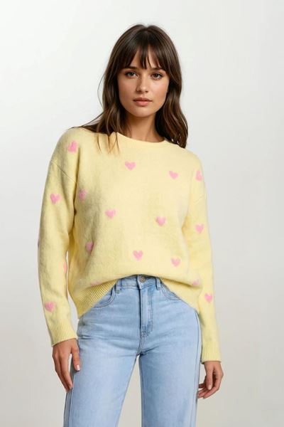 Afbeelding van Pull - Selected by My Wish  - YP1968 - jaune