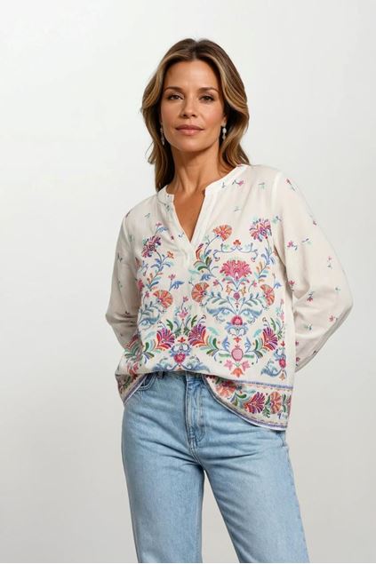 Afbeeldingen van Bloes - Signe Nature - 840331 - ecru