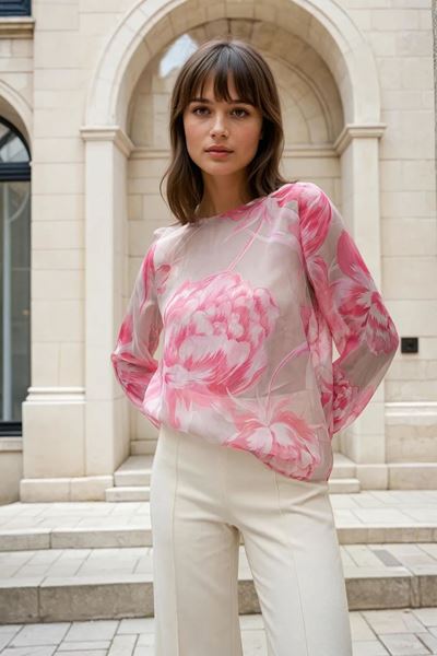 Afbeelding van Blouse - Rinascimento - CFC0128024003 - pink