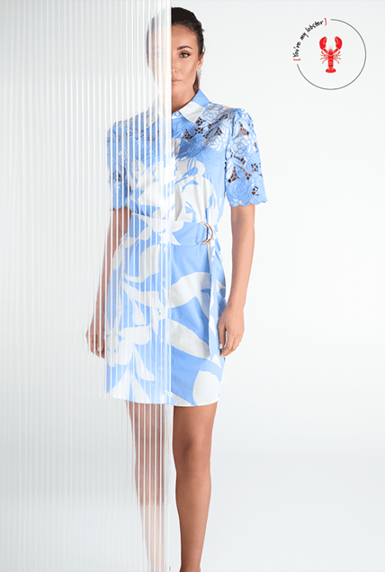 Afbeeldingen van Jurk -You're my lobster by K-design  - C704L - P066