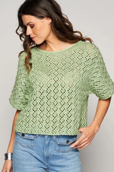 Afbeelding van Pull - Green ICE - Roy - olive