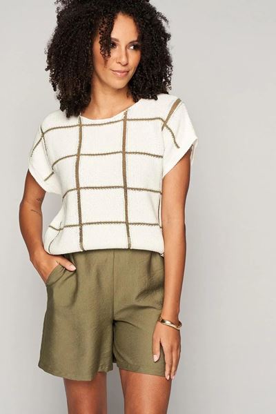 Afbeelding van Short - Green ICE - Iduna - kaki