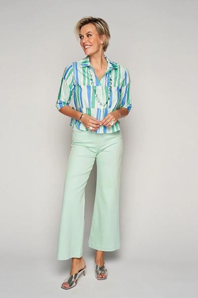 Picture of Broek - Green ICE - Obbe - lt jade