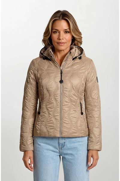 Afbeelding van Jas - District - Dahlia - yellow sand