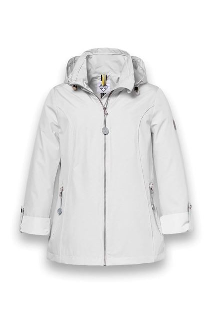 Afbeeldingen van Jas - District - Forget me not - white