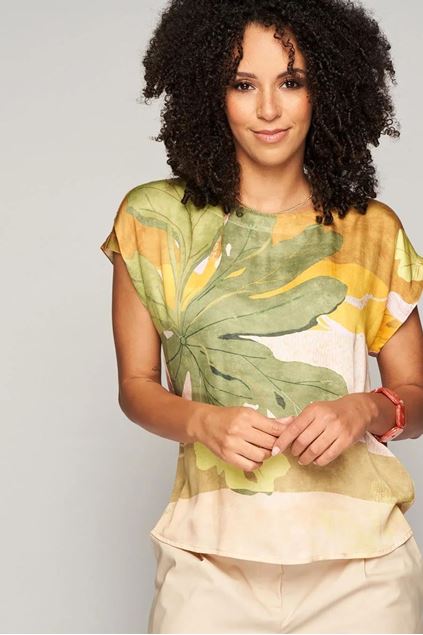 Afbeeldingen van Blouse - Green ICE - Jodel - lt pink