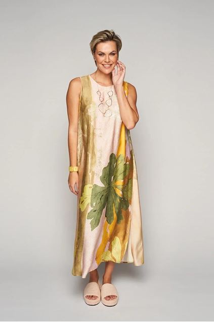 Afbeeldingen van Jurk - Green ICE - Jentl - lt pink