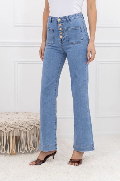 Afbeeldingen van Broek - Selected by My Wish - Y6132 - blue