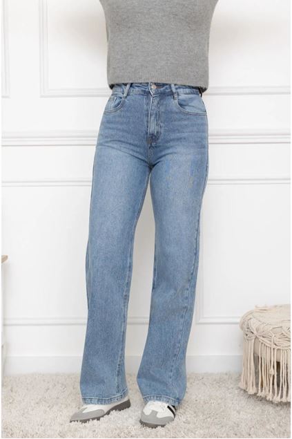 Afbeeldingen van Broek - Selected by My Wish - Y5335 - blue