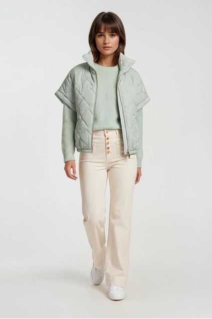 Afbeeldingen van Bodywarmer - Selected by My Wish - Korte mouw - mint