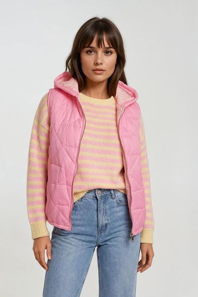 Afbeelding van Bodywarmer  - Terra di Siena - Fushia- S26