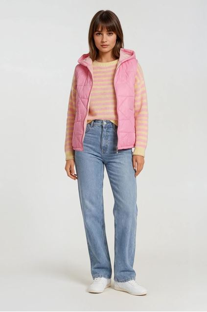 Toon details van Bodywarmer - Terra di Siena - Fushia- S26 Afbeeldingen van Bodywarmer - Terra di Siena - Fushia- S26