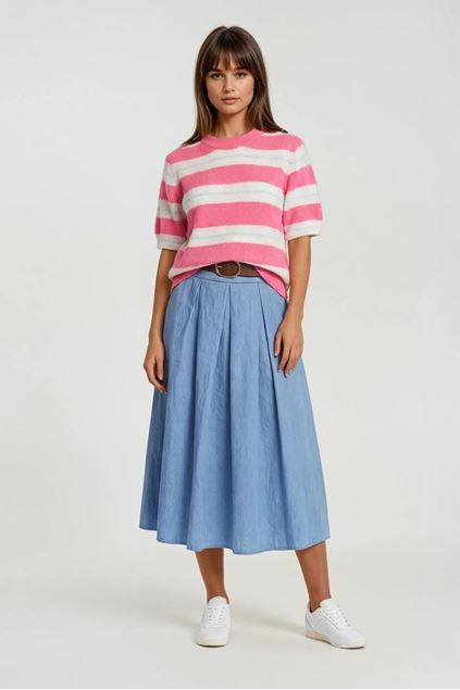 Afbeeldingen van Rok - Terra di Siena - Denimlook