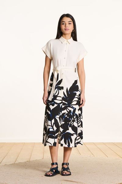 Picture of Jurk - La Fée Maraboutée - Fatou - ecru/noir