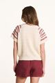 Picture of Pull - La Fée Maraboutée - Focus - ecru/mahogany