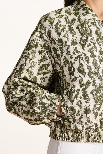 Picture of Cardigan - La Fée Maraboutée - Dabou - kaki