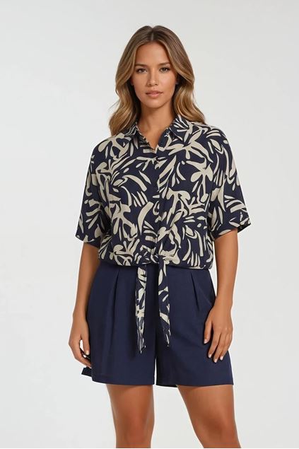 Afbeeldingen van Bloes - Artigli - ACCA004835 - avorio blu