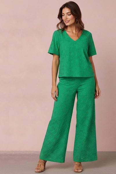 Picture of Broek - Vila Joy - Gerta - green