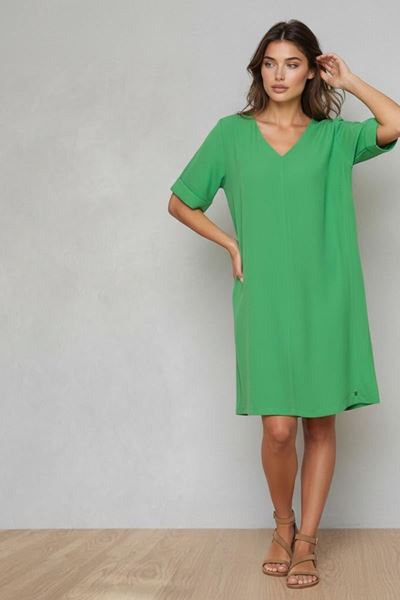 Afbeelding van Jurk - Vila Joy - Antonia - green