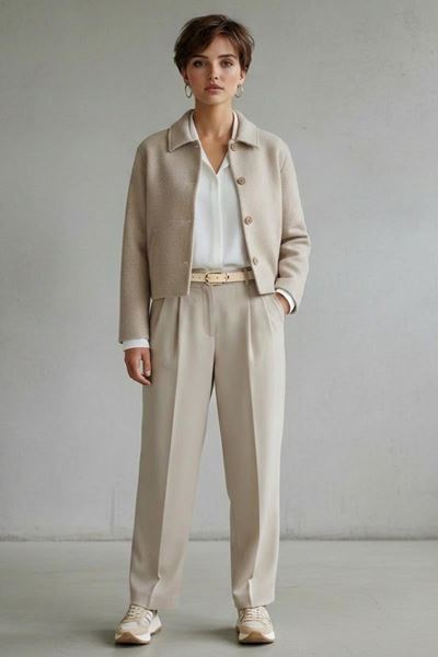 Picture of Vest - Vila Joy - Krista - gold