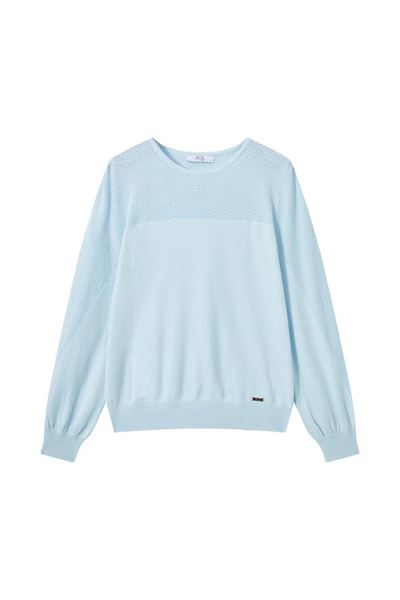 Afbeelding van Pull - Vila Joy - Krista - light blue