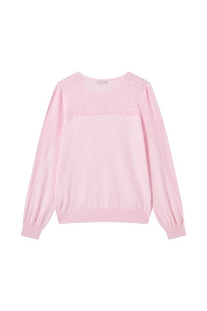 Toon details van Pull - Vila Joy - Krista - light pink Afbeeldingen van Pull - Vila Joy - Krista - light pink
