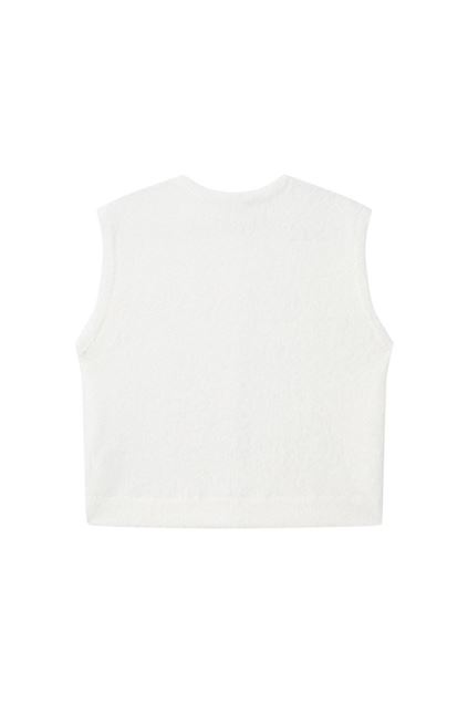 Picture of Gilet - Vila Joy - Krista - white