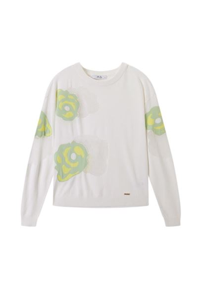 Picture of Pull - Vila Joy - Antonia - ecru