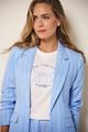 Afbeelding van Blazer - Esqualo - SP26.17005 - pacific blue