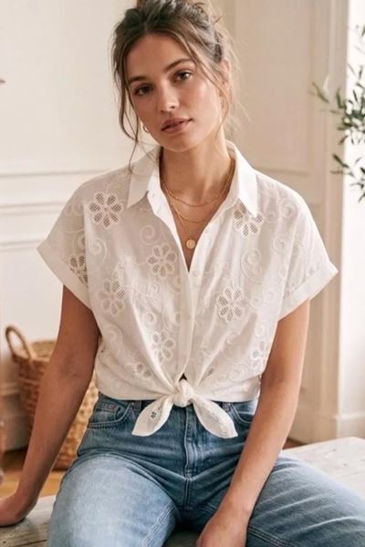 Afbeelding van Bloes - Selected by My Wish - Wit 4148-F8