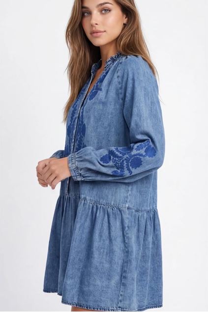 Afbeeldingen van Jurk- Selected by My Wish -Jeans