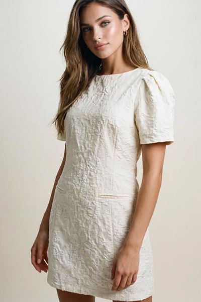 Afbeelding van Jurk- Selected by My Wish - 6053 Ecru