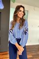 Picture of Blouse - JS Millenium - CH5181 - blue