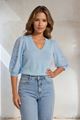 Afbeelding van Pull -  You are my Lobster by k-design - C808L - Bleu
