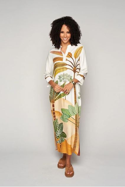 Afbeeldingen van Jurk - Green ICE - Eulalia - ecru