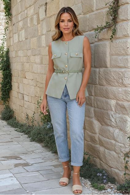 Afbeeldingen van Broek - Selected by My Wish - Y5572 - jeans