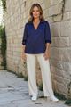 Picture of Blouse - Amélie & Amélie - Alma - Navy